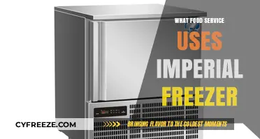Discover Which Food Service Uses Imperial Freezers for Storage