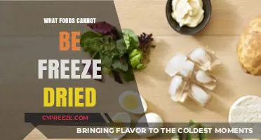 Exploring the Limits: Foods That Don't Freeze-Dry Well