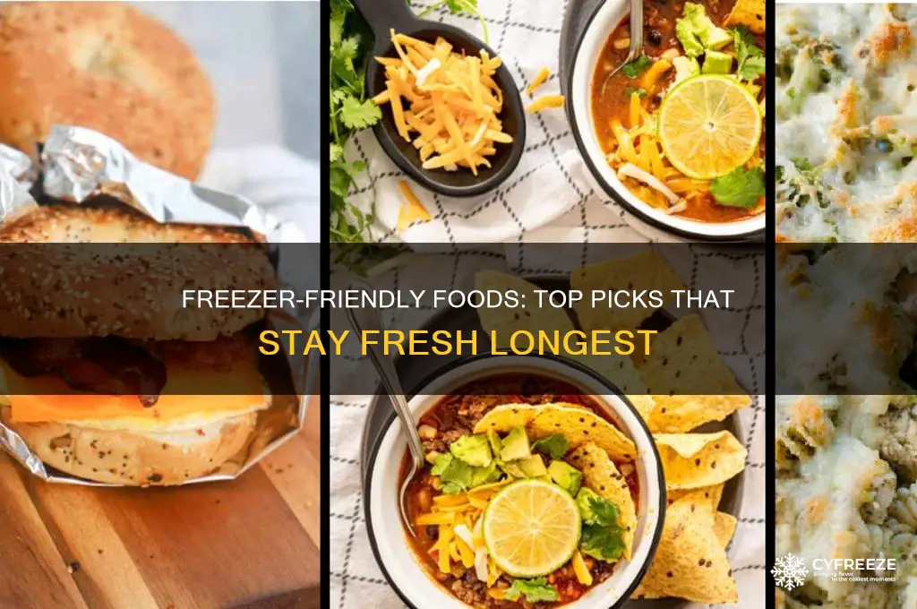 what foods get ruined the least by freezer
