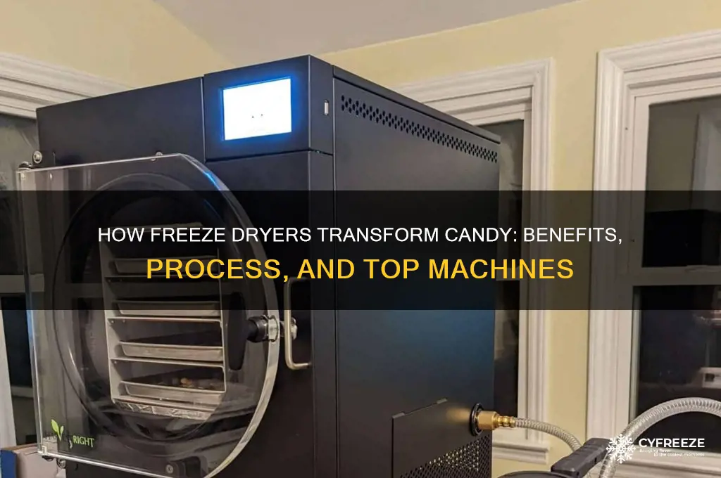 what freeze dryer is used for candy