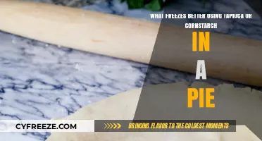 Tapioca vs. Cornstarch: Which Thickener Freezes Best in Pies?