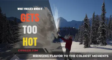 Surprising Science: What Freezes When Temperatures Rise Too High?