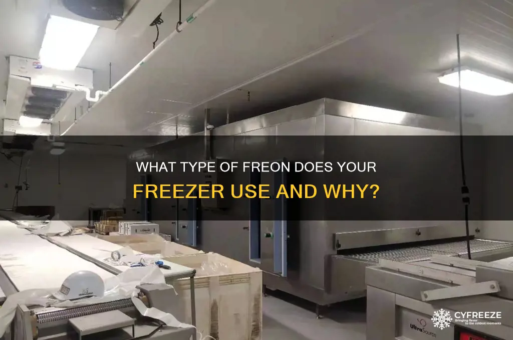 what freon does freezer use