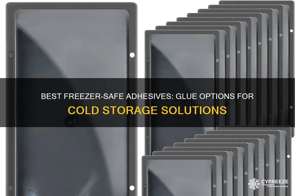 what glue can be used in a freezer