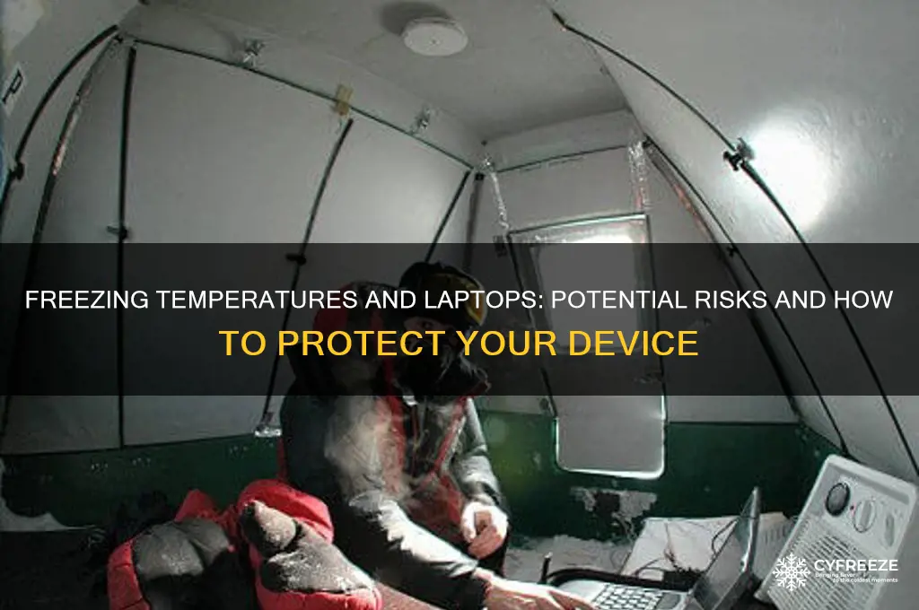 what happen s if my laptop is in freezing temperature