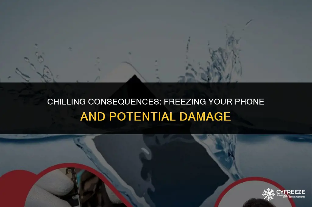 what happens if i put my phone in the freezer