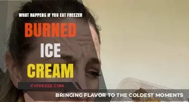 The Surprising Effects of Eating Freezer Burned Ice Cream