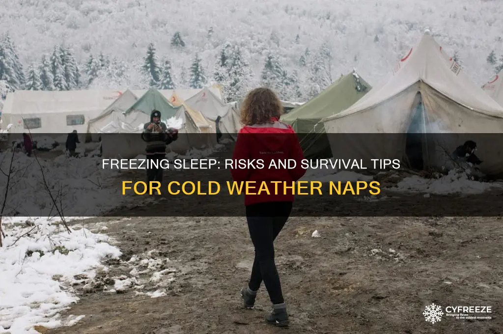 what happens if you fall asleep in freezing temperatures