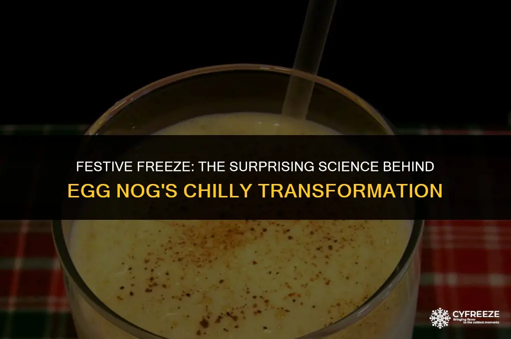 what happens if you freeze egg nog