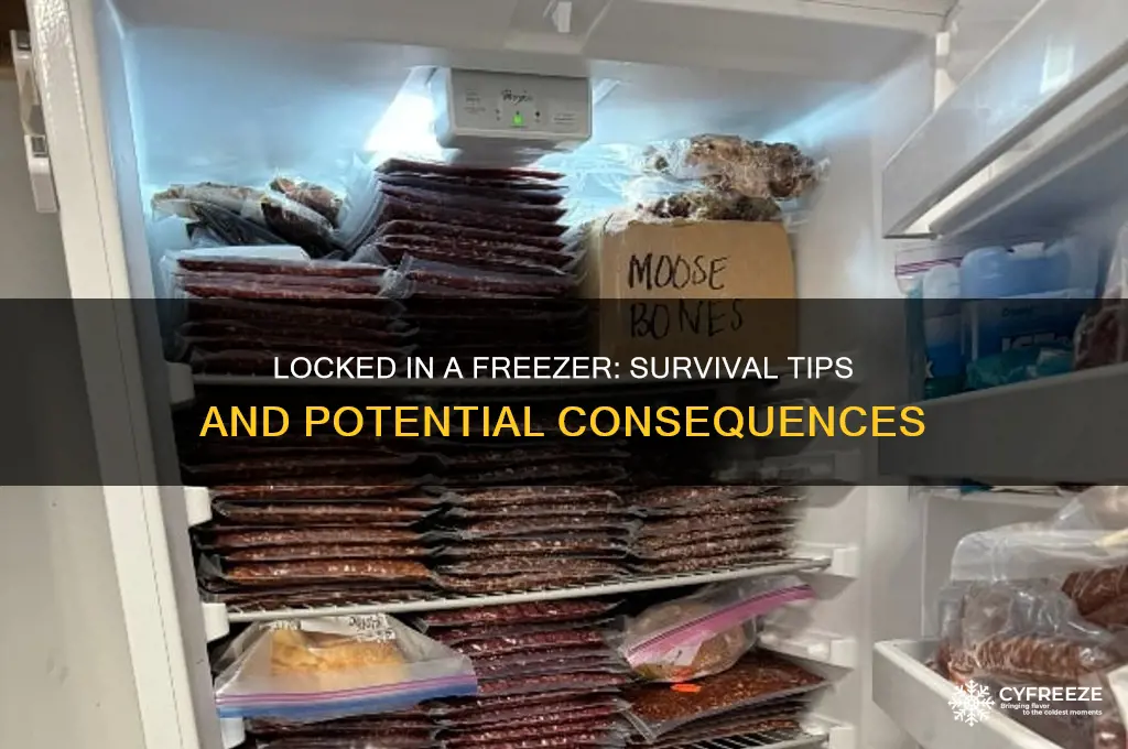 what happens if you get locked in a freezer