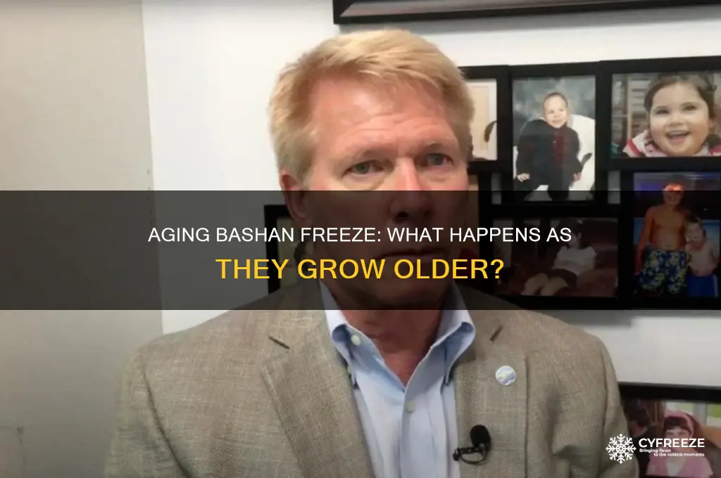 what happens to bashan freeze when they get old