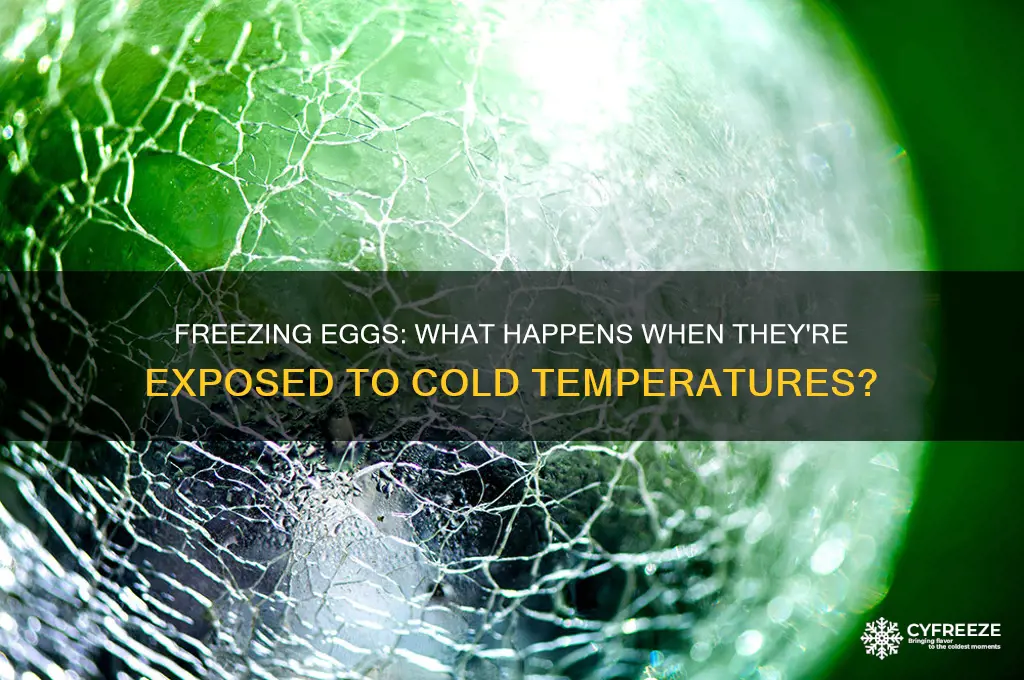 what happens to eggs if they freeze
