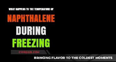 Naphthalene's Freezing Process: Temperature Changes and Phase Transition Explained