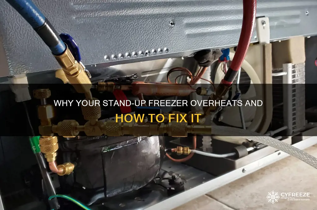what happens when stand freezer gets hot