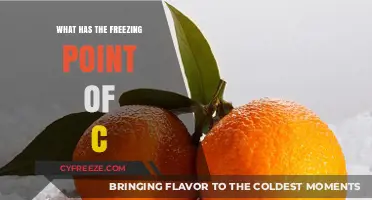 Understanding the Freezing Point of Vitamin C: A Comprehensive Guide
