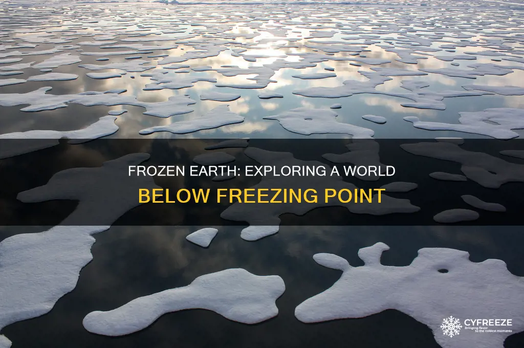 what if earth surface temperature was below freezing point
