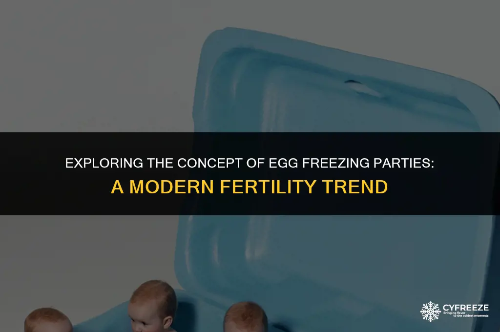 what is an egg freezing party