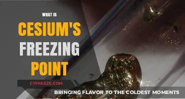 Exploring Cesium's Unique Freezing Point: A Comprehensive Guide