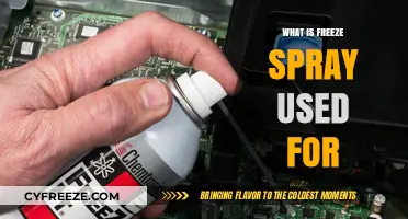 Discover the Versatile Uses of Freeze Spray in Daily Life