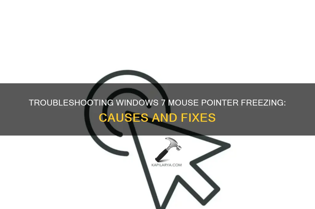 what is freezing my windows 7 mouse pointer