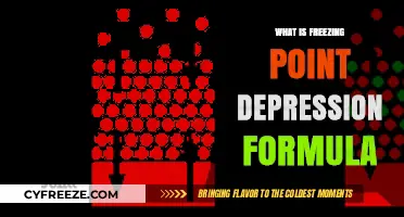 Understanding Freezing Point Depression Formula: A Comprehensive Guide