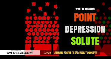 Understanding Freezing Point Depression: How Solutes Lower Melting Temperatures