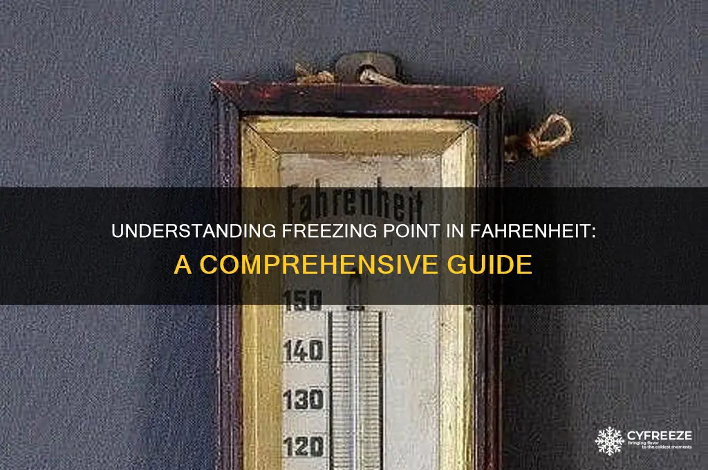 what is freezing point in fh
