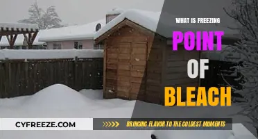 Understanding Bleach's Freezing Point: Essential Facts for Safe Storage and Use