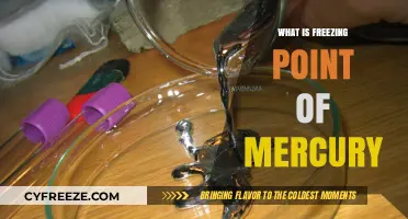 Mercury's Freezing Point: Unveiling the Chilling Threshold of Liquid Metal