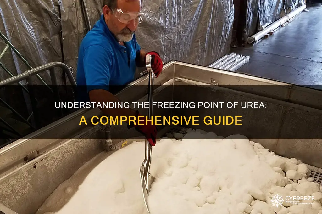what is freezing point of urea