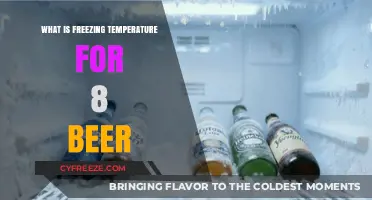 Ideal Freezing Temperature for 8% Beer: A Comprehensive Guide