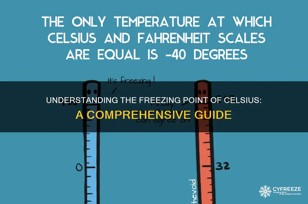 what is freezing temperature for c