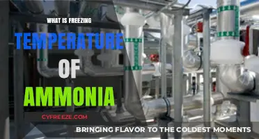 Understanding Ammonia's Freezing Point: Temperature, Properties, and Applications