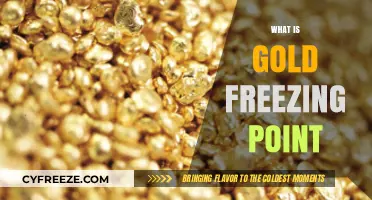 Understanding Gold's Freezing Point: A Comprehensive Scientific Exploration