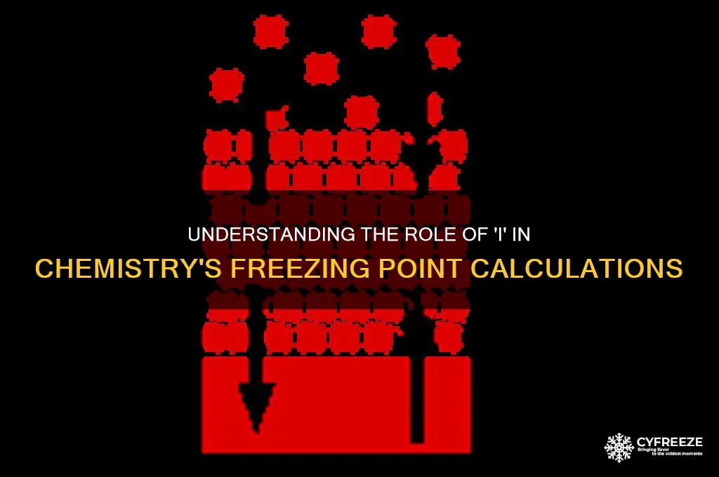 what is i in chemistry freezing point