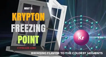 Exploring Krypton's Freezing Point: A Deep Dive into Noble Gas Properties