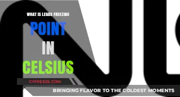 Understanding Lead's Freezing Point in Celsius: A Comprehensive Guide