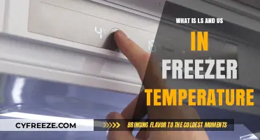 Understanding LS and US Settings for Optimal Freezer Temperature Control