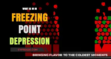 Understanding Freezing Point Depression: The Role of M Explained