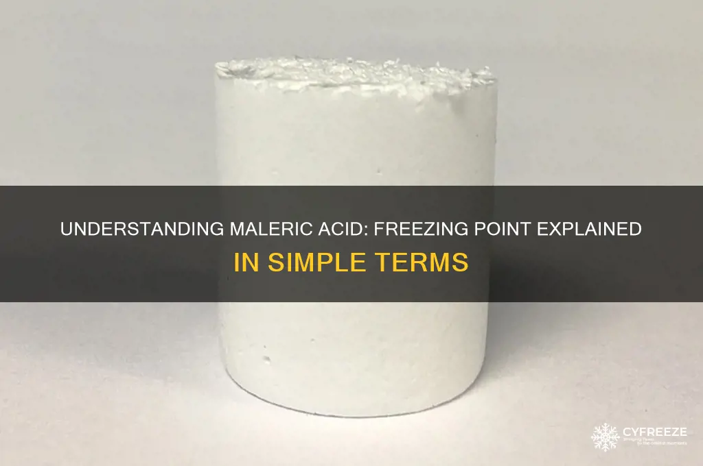 what is maleric acid