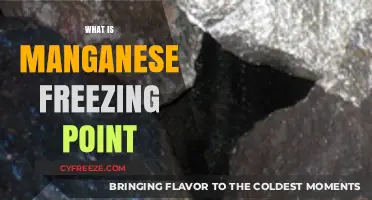 Understanding Manganese: Exploring Its Unique Freezing Point Properties