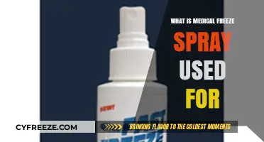 Medical Freeze Spray: Uses, Benefits, and Applications Explained