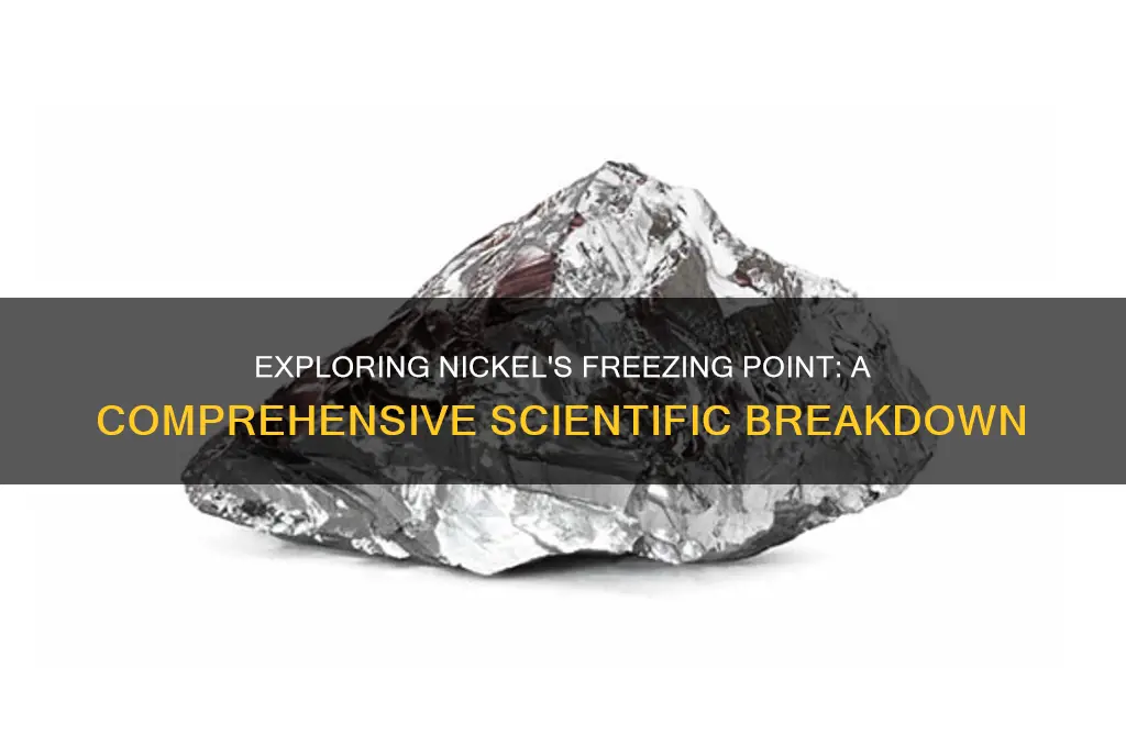 what is nickels freezing point