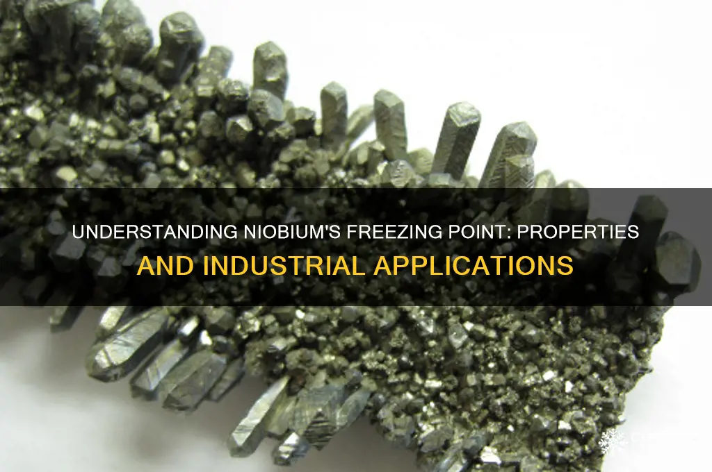 what is niobium freezing point