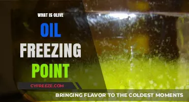 Olive Oil Freezing Point: Understanding Its Unique Cold Behavior