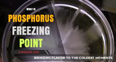 Understanding Phosphorus: Its Unique Freezing Point Explained Simply