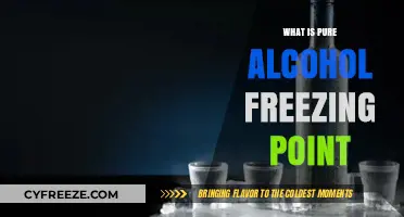 Understanding the Freezing Point of Pure Alcohol: A Comprehensive Guide