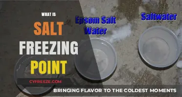 Understanding How Salt Lowers the Freezing Point of Water
