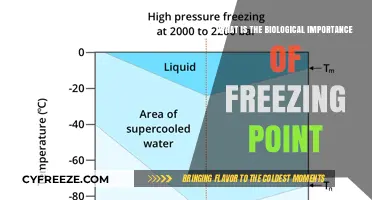 Freezing Point's Vital Role in Biological Survival and Functionality
