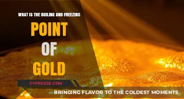 Gold's Boiling and Freezing Points: Unveiling the Metal's Extreme Temperatures